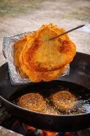 Alcapurria and Bacalaito